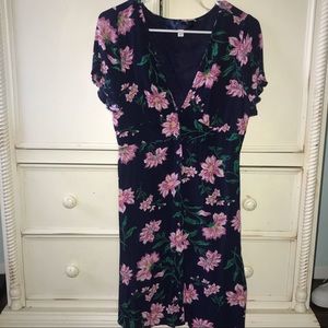 Francescas Dress with Summer Flowers SIZE M